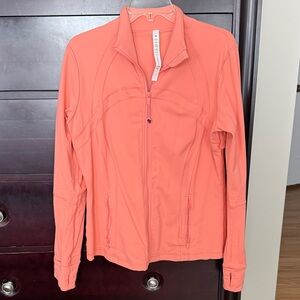 Lululemon Athletica Coral Zip-Up Jacket